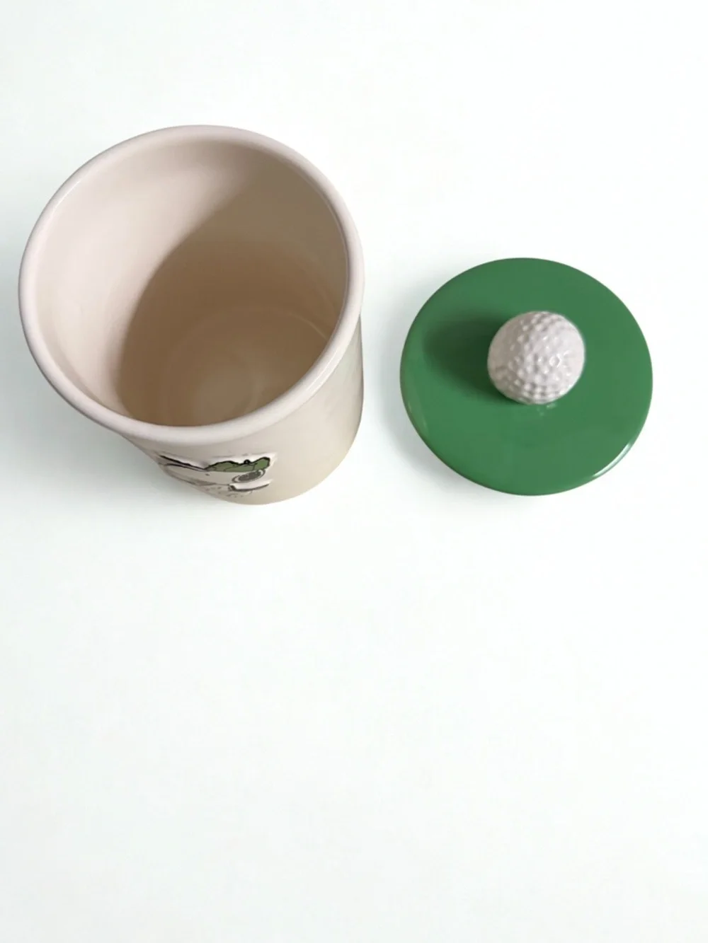 Rae Dunn “Peanuts” Tee Time Canister